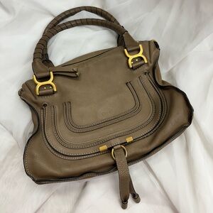 CHLOE MARCIE SHOULDER BAG LEATHER WORN